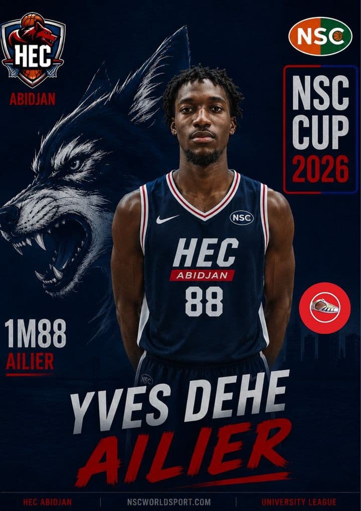 Affiche NSC CUP 2026 de Yves Pierre Chanel DEHE