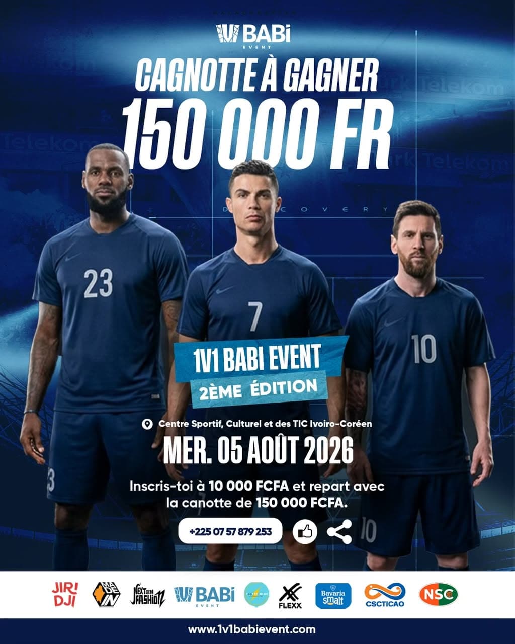 Affiche 1V1 Babi Event