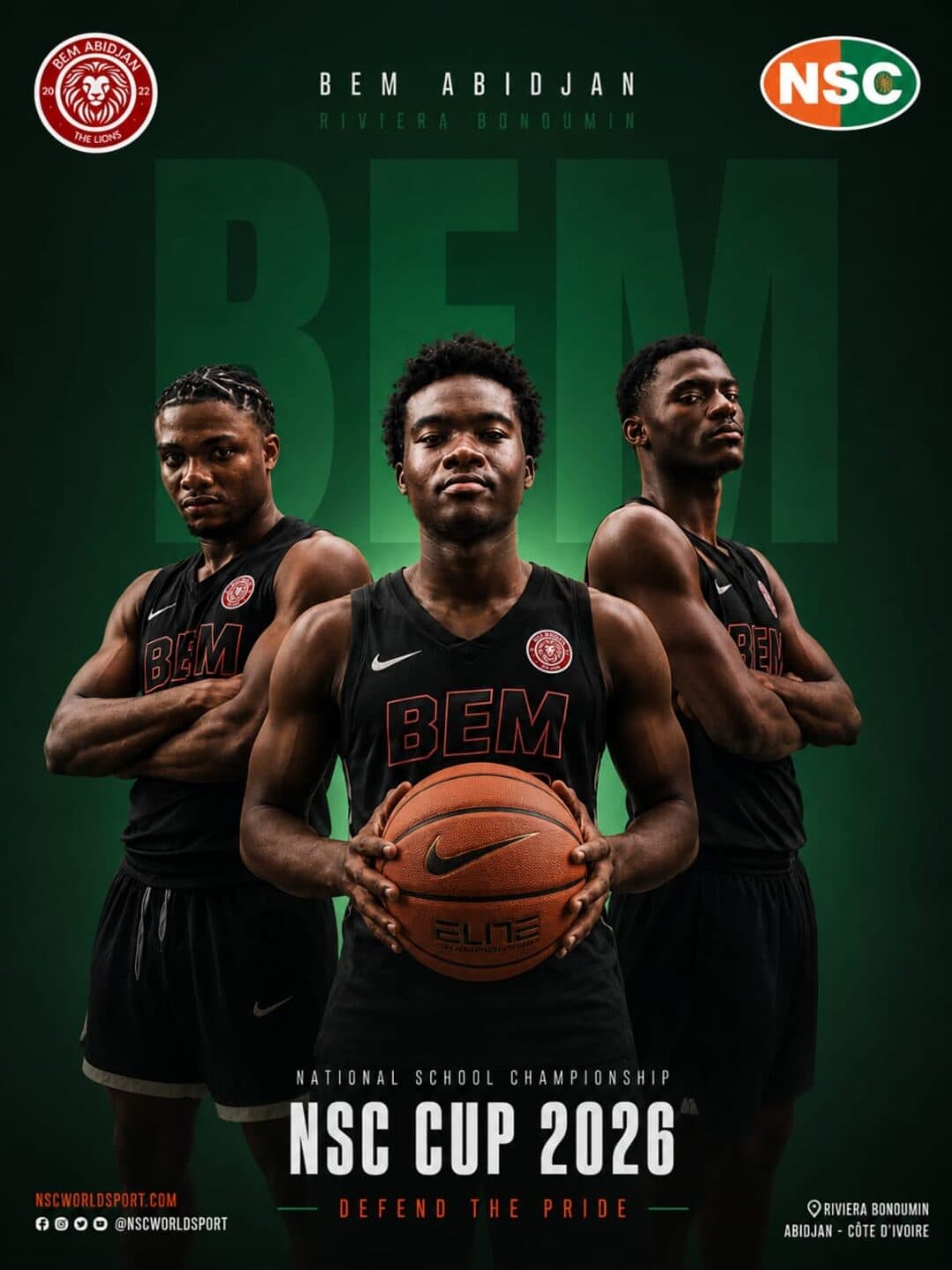 Poster BEM Lions