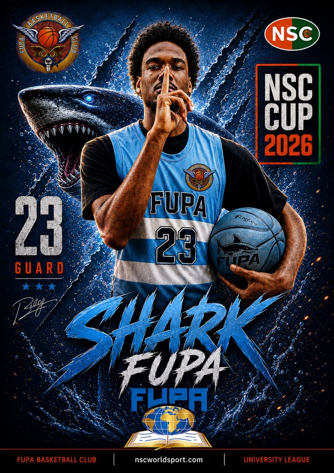 Poster FUPA Shark